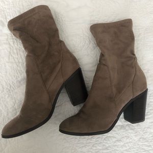 Forever 21 Shoes - Faux Suede Sock Boots Forever 21 Shoes - Faux Suede Sock Boots